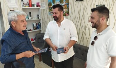 Anahtar Parti Osmangazi Teşkilatından Celal Bayar Caddesi’nde Esnaf Ziyareti