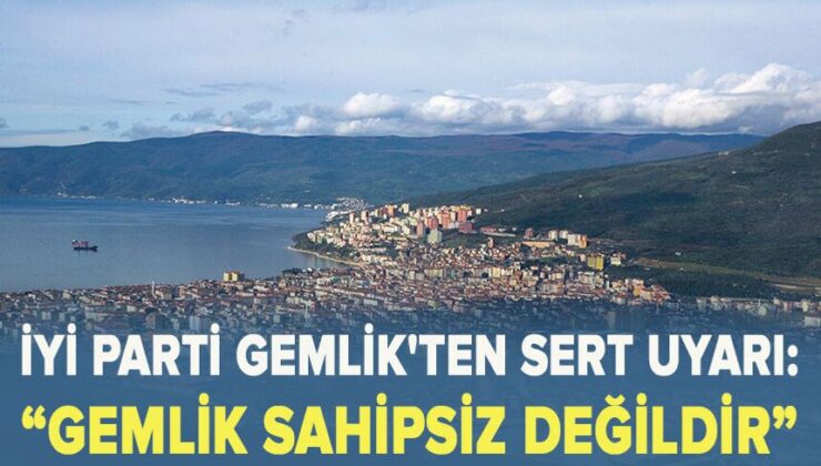 Gemlik’te Sabır Tükeniyor: İYİ Parti’den Bursa Büyükşehir’e Sert Tepki
