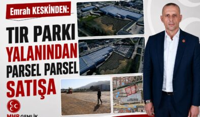 Tır parkı yalanından parsel parsel satışa