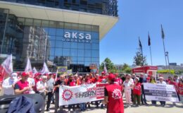 “İşten atılan işçiler geri alınsın, yetki itirazı geri çekilsin!”