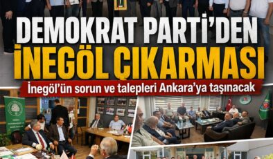 İnegöl’e Demokrat Ziyaret…