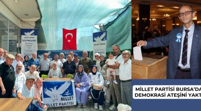Demokrasi Ateşi Mustafakemalpaşa’da Yakıldı
