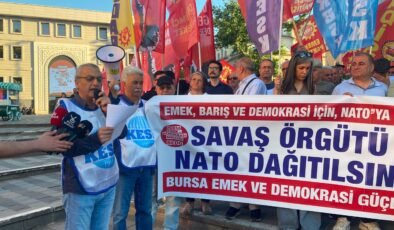 Bursa Şehreküstü Meydanı’ndan NATO Zirvesine Sert Tepki