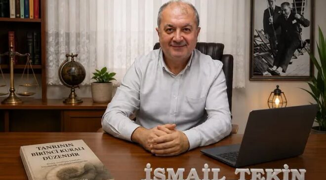 İsmail Tekin: “Tanrının Birinci Kuralı Düzen”