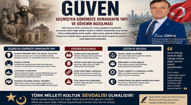 “Bir Devleti Ayakta Tutan En Büyük Güç Güvendir”