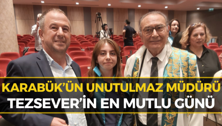 Eski Karabük İl Emniyet Müdürü Serhat Tezsever’in Gurur Günü