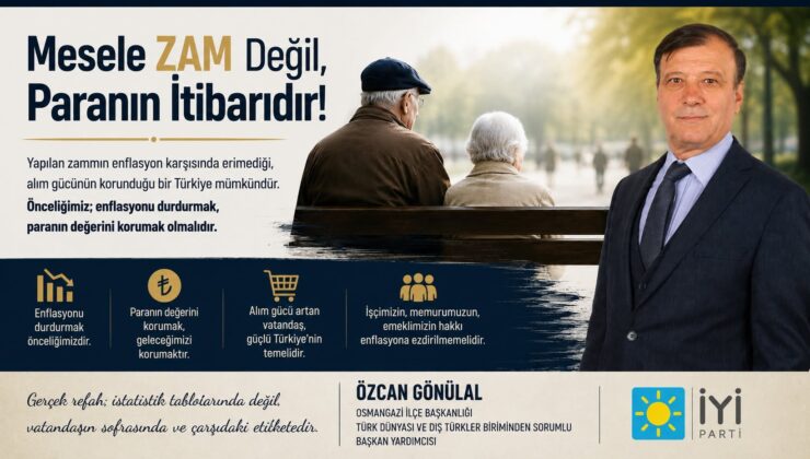 Ekonomi sadece grafiklerden ve tablolar üzerinden yönetilemez