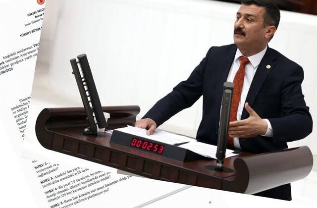 Türkoğlu’ndan TBMM’de Sendikal Baskı İddialarına Üç Bakanlıklı Soru Önergesi