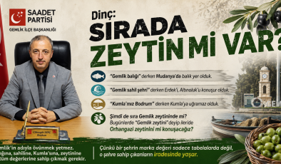 Dinç ‘Sırada Zeytin mi Var?’