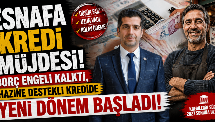 Mehmet Yasak’tan Bursa Esnafına Müjde: Kredide SSK ve Maliye Borcu Engeli Kalkıyor