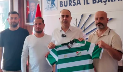 Turgut Özkan’dan İstanbul’daki Recep’e anlamlı Bursaspor jesti
