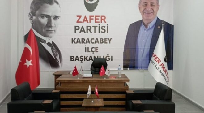 Zafer Partisi Karacabey İlçe Kongresi gerçekleştirildi: Yeni yönetime başarı dileği