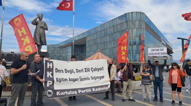 HKP Bursa İl Örgütü: “Ders Zili de Çalıyor, Dert Zili de”