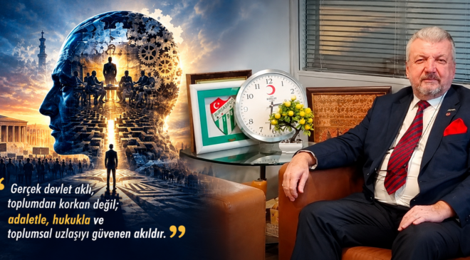İç siyasetten dünya siyasetine: Hamit Şahin’den “devlet aklı” vurgusu