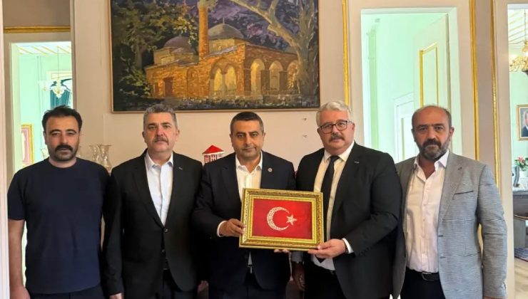 TÜRKAV Bursa Şubesi’nden Başkan Vekili İsmail Şenol’a Hayırlı Olsun Ziyareti