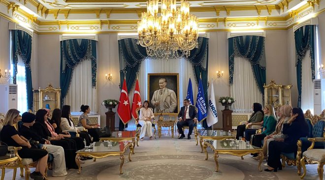 MHP Bursa KAÇEP’ten Büyükşehir Belediyesi’ne ziyaret: Kadın ve aile odaklı projeler masada