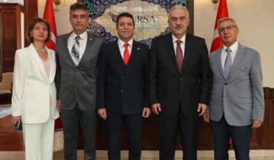 TEMAD Bursa Şubesi Yönetiminden Bursa Valisi Erol Ayyıldız’a Ziyaret