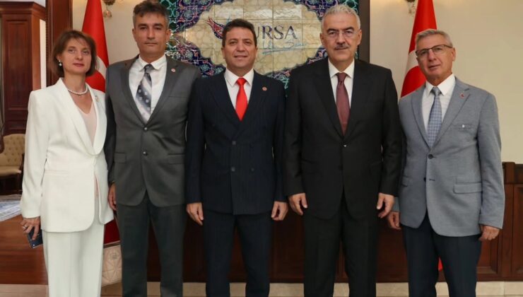TEMAD Bursa Şubesi Yönetiminden Bursa Valisi Erol Ayyıldız’a Ziyaret