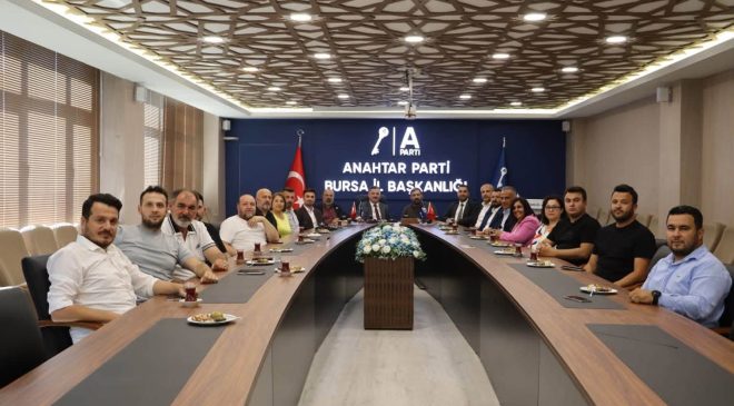 Fikret Aslan, Livanespor Yönetimini Ağırladı: Bursa’da Spor ve Siyaset Buluşması