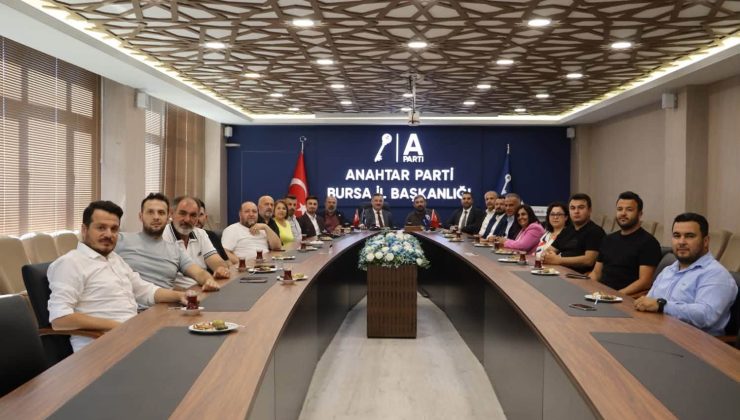 Fikret Aslan, Livanespor Yönetimini Ağırladı: Bursa’da Spor ve Siyaset Buluşması