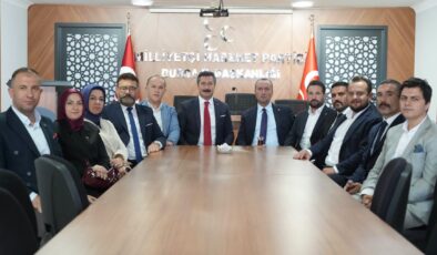 Ercan Özel’den Mehmet Emin Özcanbaz’a Hayırlı Olsun Ziyareti