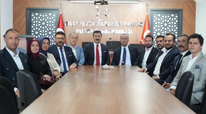 Ercan Özel’den Mehmet Emin Özcanbaz’a Hayırlı Olsun Ziyareti