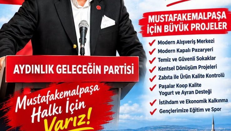 Özen’den Mustafakemalpaşa İçin Kapsamlı Proje Vizyonu