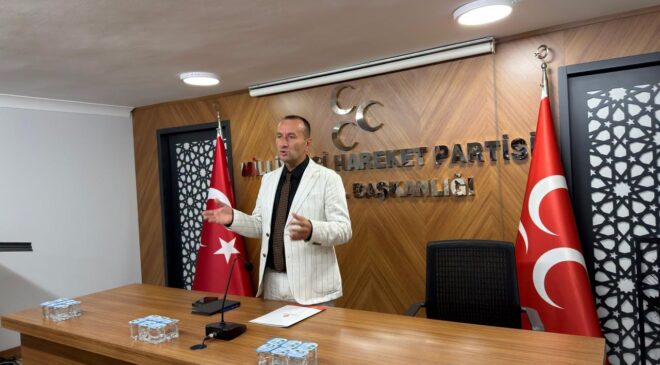 Ülkü Ocakları Bursa’dan MHP İl Başkanı Özcanbaz’a hayırlı olsun ziyareti