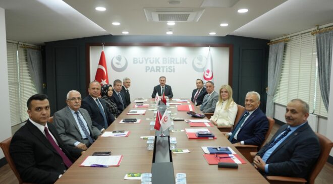 BBP’de gündem Bursa: Ekrem Alfatlı, Genel Başkan Destici ile görüştü