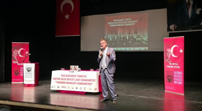 BTP Bursa’dan “Üniter Ulus Devlet, Laik Cumhuriyet ve Tam Bağımsız Türkiye” konferansına katılım
