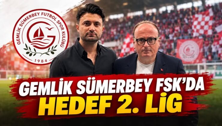 Gemlik Sümerbey FSK’dan 2. Lig hedefi