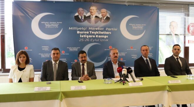 MHP Bursa Teşkilatları İznik’te İstişare Kampında Buluştu