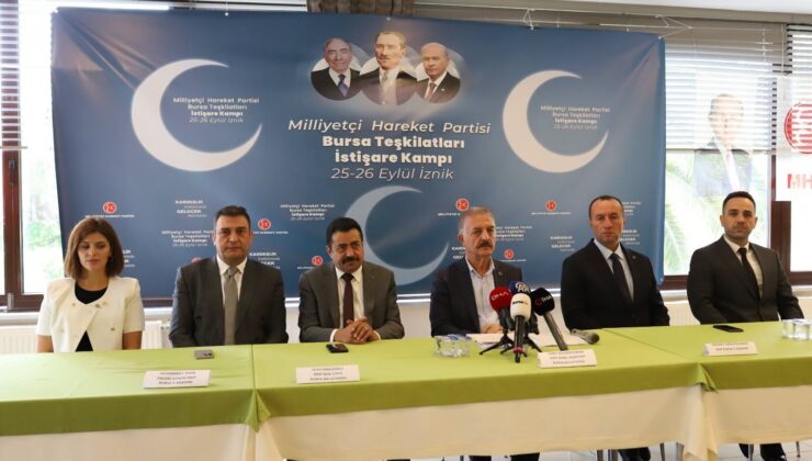 MHP Bursa Teşkilatları İznik’te İstişare Kampında Buluştu