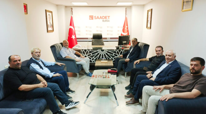 ERDEMLİLER GENÇLİK DERNEĞİ’NDEN İL BAŞKANI HAMZA GÜRSEL’E ZİYARET