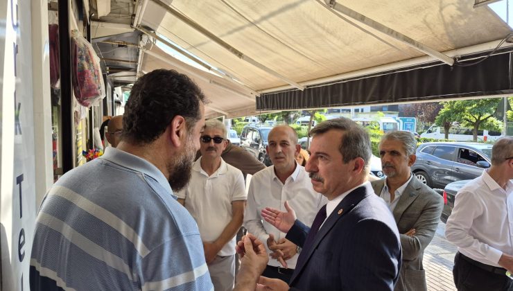 Hasan Toktaş’tan Osmangazi’de saha çalışması: 9 mahallede vatandaşın nabzını tuttu