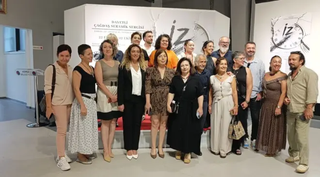 Bursa’nın sanat mührü Antalya’da: “İz” Çağdaş Seramik Sergisi sanatseverlerle buluştu