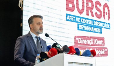 Büyükşehir’den Türkiye’de bir ilk: Bursa Afet Anayasası