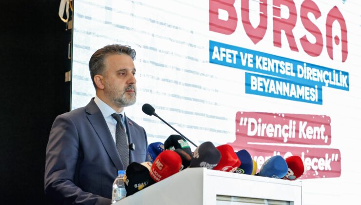 Büyükşehir’den Türkiye’de bir ilk: Bursa Afet Anayasası