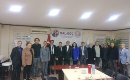 BAL-GÖÇ’TEN DSP BURSA TEŞKİLATINA BALKANLAR VE TÜRKLERİN YAŞAM MÜCADELESİ BULUŞMASI