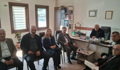 Demokrat Parti heyetinden Erdem Saker’e ziyaret: Bursa’nın su geleceği ve susuzluk gündemde