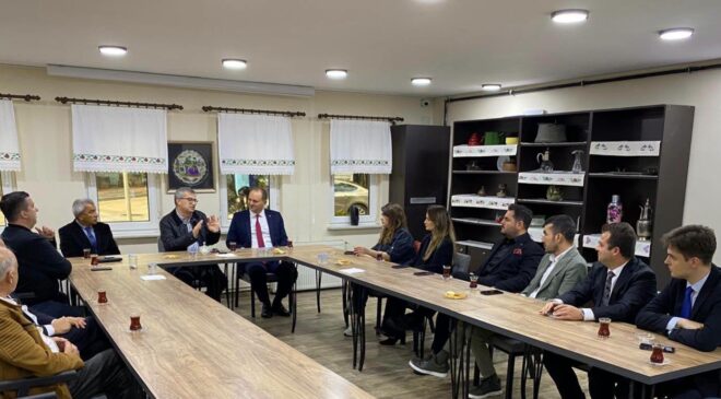 Bursa Barosu Başkan Adayı Yener Poroy’dan BAL-GÖÇ Genel Merkezi’ne ziyaret