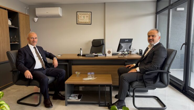 AK Parti Bursa İl Başkan Yardımcısı Kamil Bayramiç, Alinur Aktaş’ı Ağırladı