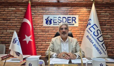 ESDER BURSA ŞUBE BAŞKANI İBRAHİM ÖZACAR: “TÜRKİYE, ORTADOĞU’DA SAVAŞIN DEĞİL, BARIŞIN ÖNCÜSÜ OLMALI”