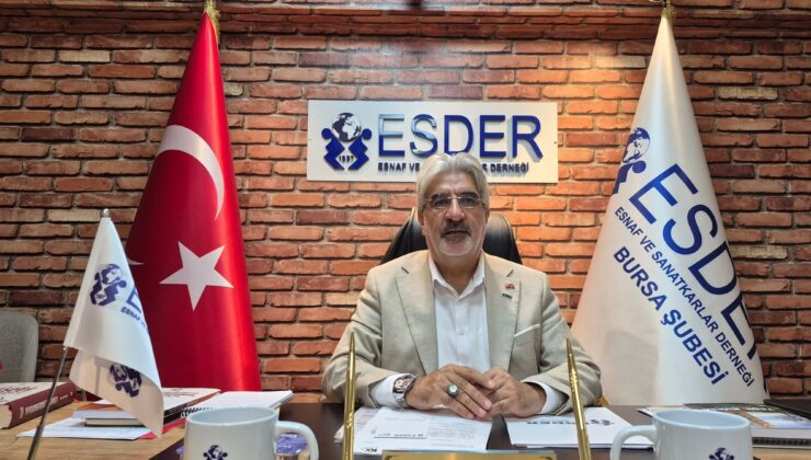 ESDER BURSA ŞUBE BAŞKANI İBRAHİM ÖZACAR: “TÜRKİYE, ORTADOĞU’DA SAVAŞIN DEĞİL, BARIŞIN ÖNCÜSÜ OLMALI”