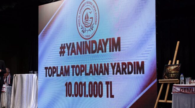 İYİ PARTİ GEMLİK’TEN GEMLİKSPOR’A 100 BİN TL’LİK DESTEK: “GEMLİK BİZİM, GEMLİK HEPİMİZİN!”