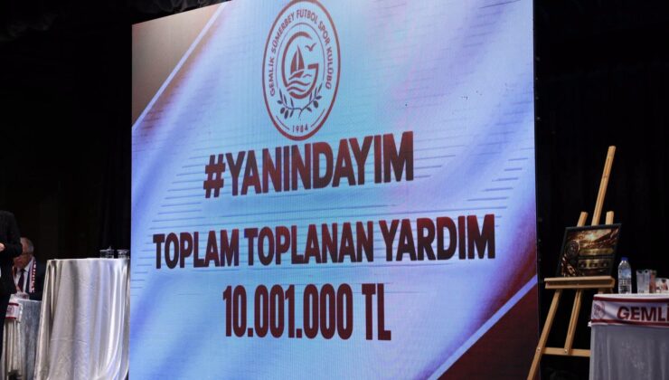 İYİ PARTİ GEMLİK’TEN GEMLİKSPOR’A 100 BİN TL’LİK DESTEK: “GEMLİK BİZİM, GEMLİK HEPİMİZİN!”