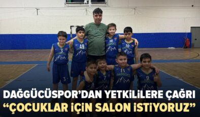 Dağgücüspor’dan yetkililere çağrı: “Çocuklara saha, amatör kulüplere destek istiyoruz”