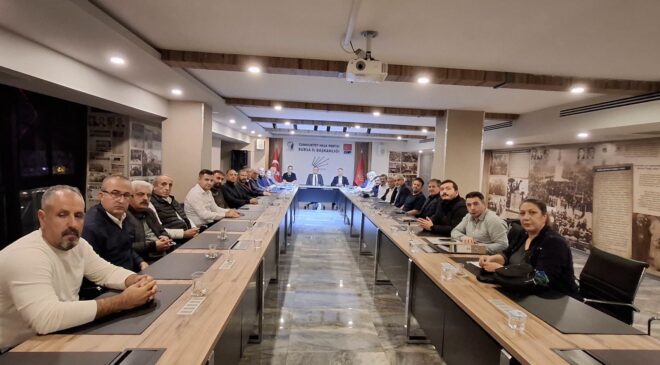 CHP BURSA’DAN YOĞUN GÜNDEM: GÖKÇE ALKAN CİNAYETİ, EĞİTİM VE ÖRGÜTSEL ÇALIŞMALAR