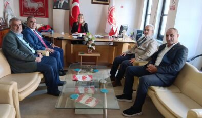 Demokrat Parti ve Saadet Partisi’nden Bursa’da nezaket buluşması