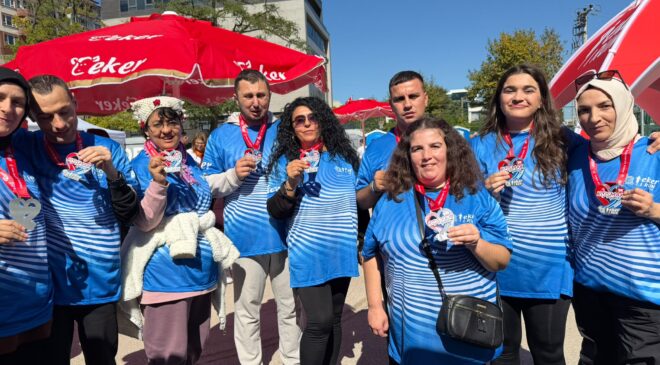 Özel çocuklar Eker I RUN’da sporun ve dayanışmanın gücünü yaşadı